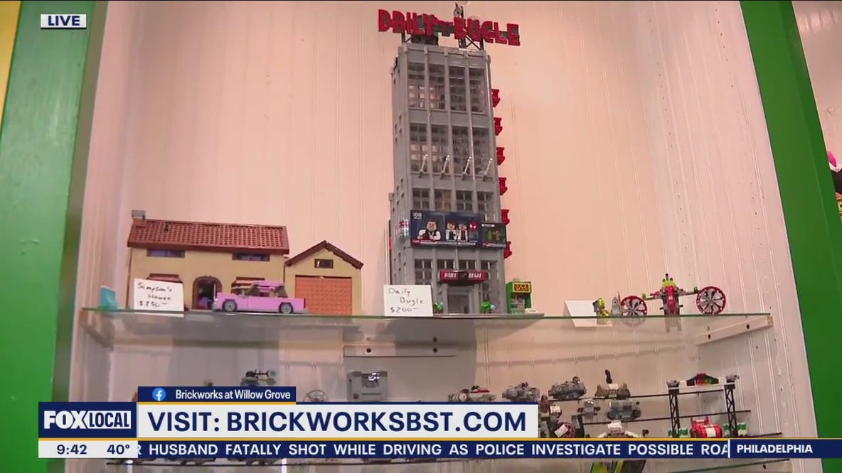 Brickworks store in Willow Grove Park Mall is a Lego-lovers dream!